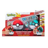 Boti Pokémon surprise attack game speelset - axew poke ball vs totodile net ball - thumbnail