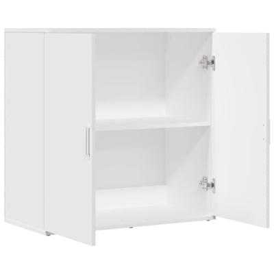 Dressoir 79x38x80 cm bewerkt hout wit