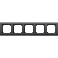 Merten 486514 Afdekking Frame System M Antraciet 1 stuk(s) - thumbnail