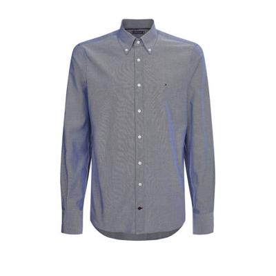 Tommy Hilfiger slim fit overhemd donkerblauw Tommy Hilfiger slim fit overhemd donkerblauw