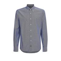 Tommy Hilfiger slim fit overhemd donkerblauw - thumbnail