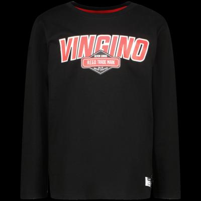 Vingino winter t-shirt jongens - zwart - Jastop