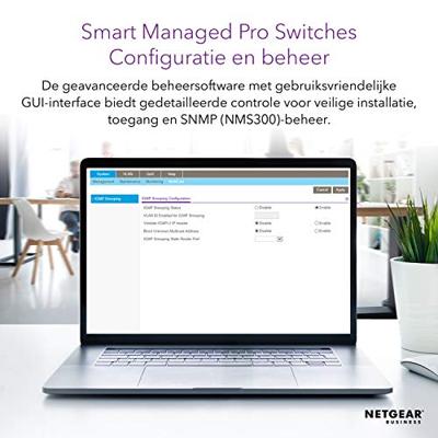 NETGEAR GS752TPP Managed L2/L3/L4 Gigabit Ethernet (10/100/1000) Power over Ethernet (PoE) 1U Zwart