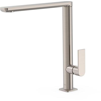 Keukenkraan Tres Loft | Opbouw | 360° Draaibaar | Mengkraan | 1-hendel | Rond | RVS look