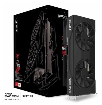 XFX AMD Radeon RX 9060 XT Videokaart Radeon RX 9060 XT 8 GB GDDR6-RAM PCI-Express, HDMI, DisplayPort