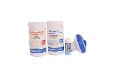 Interline zwembad chloor starterspakket large organisch Interline zwembad chloor starterspakket large organisch