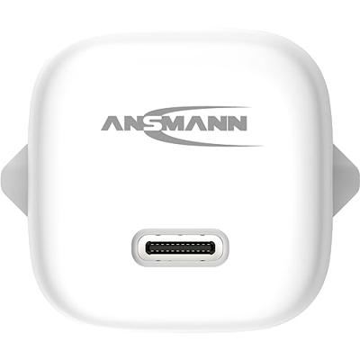 Ansmann Home Charger HC120PD GAN Mini, 3A/20W USB-C 1001-0153 merk