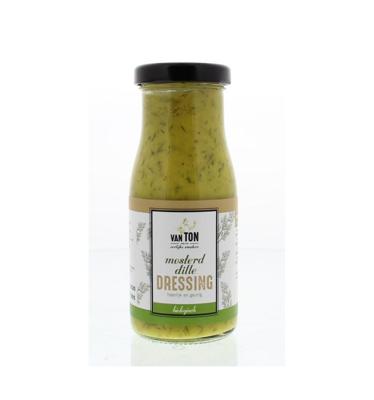 Van Ton Mosterd dille dressing bio 150 Milliliter