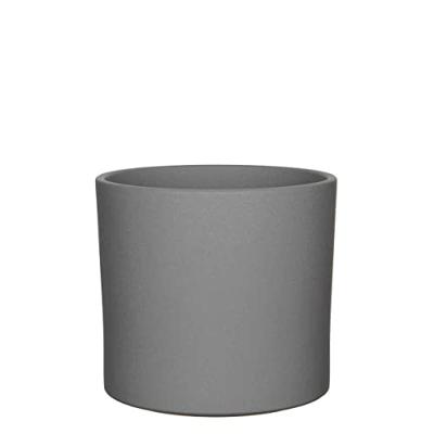 Mica Decorations bloempot Era rond 23x21,5cm grjis mat Mica Decorations bloempot Era rond 23x21,5cm grjis mat
