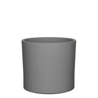Mica Decorations bloempot Era rond 23x21,5cm grjis mat - thumbnail