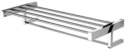 Geesa Modern Art Handdoekrek met planchet 62cm Chroom 913552-02