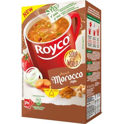 Royco Minute Soup Morrocan Style, pak van 20 zakjes