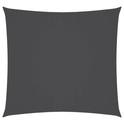 VidaXL Zonnescherm vierkant 5x5 m oxford stof antracietkleurig