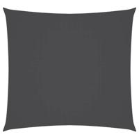 VidaXL Zonnescherm vierkant 5x5 m oxford stof antracietkleurig - thumbnail