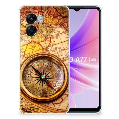 OPPO A77 | A57 5G | Silliconen Back Cover | Kompas