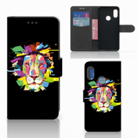 Xiaomi Mi A2 Lite Leuk Hoesje Lion Color - thumbnail