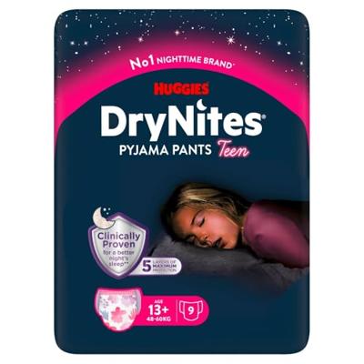 Huggies DryNites 13+ Pyjama Pants Teen Girl