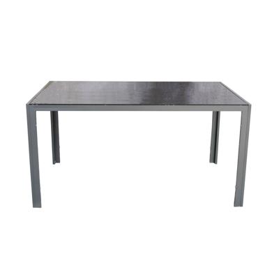 SenS-line Palermo aluminium tuintafel 150cm met glazen blad SenS-line Palermo aluminium tuintafel 150cm met glazen blad