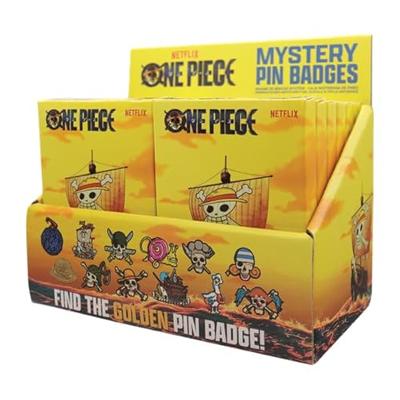 One Piece World Pin Badge Display Mystery Pin Badge (12) One Piece World Pin Badge Display Mystery Pin Badge (12)