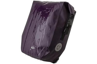 AGU Clean Enkele Fietstas Shelter Click&apos;nGo Large - Paars - Waterdicht