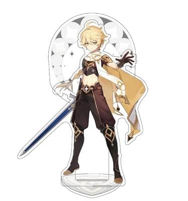 Genshin Impact Traveler Theme Series Character Acrylic Figure Traveler Aether 14 cm