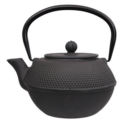 Zwarte Gietijzeren Theepot - 1200ml
