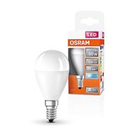 OSRAM HOMELIGHTING 4099854023101 LED-lamp Energielabel F (A - G) E14 Globe (mini) 7 W = 60 W Neutraalwit (Ø x h) 47 mm x 47 mm 1 stuk(s) - thumbnail