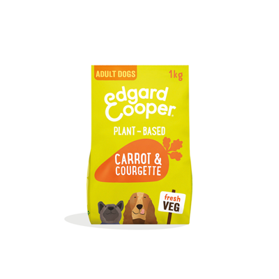 Hond brok plant wortel 1kg Edgard & Cooper - Edgard en cooper Hond brok plant wortel 1kg Edgard & Cooper - Edgard en cooper