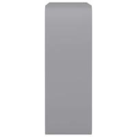 Wandschappen kubus 3 st MDF grijs - thumbnail