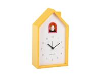 Karlsson Alarm Klok Modern Cuckoo Bright Geel - thumbnail