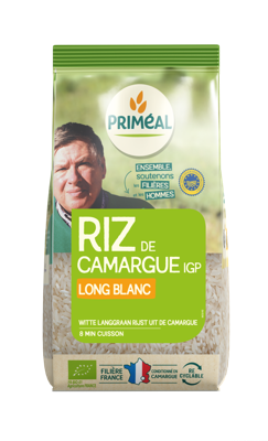 Witte langgraan rijst camargue bio 500 Gram