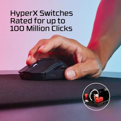 HyperX Pulsefire Haste 2 Mini - draadloze gamingmuis (wit)