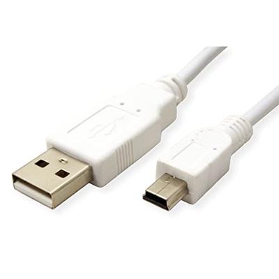 VALUE USB 2.0 kabel, type A - 5-Pin Mini, Typ A 5 Pin Mini , wit, 1,8 m