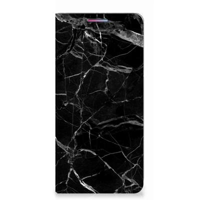 Motorola Moto G60s | Standcase | Marmer Zwart - Origineel Cadeau Vader