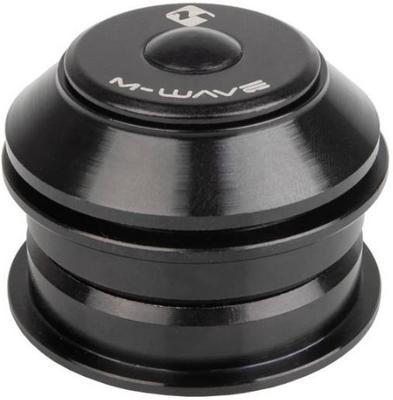 M-Wave balhoofdstel ZS44/44 C zwart/zilver 8-delig M-Wave balhoofdstel ZS44/44 C zwart/zilver 8-delig