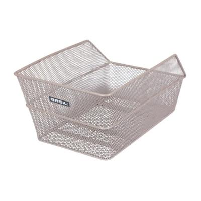 Basil Fietsmand cento achtermand 24 x 38,5 x 11 cm - nude metallic