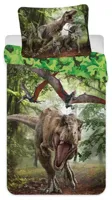 Jurassic World Dekbedovertrek forest 140 x 200 cm polyester - thumbnail