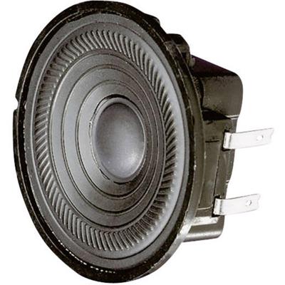 Visaton K 50 WP - 8 Ohm 2 inch 5 cm Mini-luidspreker 2 W 8 Ω Zwart Kunststof membraan, Vochtbestendig, UV-bestendig