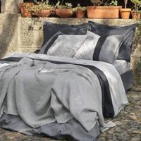 Dommelin Dommelin Dekbedovertrek Padua Percal 200TC Olifantgrijs 240x200/220 cm - thumbnail