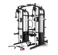 Toorx Professional 3-in-1 Smith Machine Rack | ASX-4000 Full Option - thumbnail