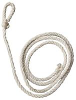 Koetouw wit sisal standaard 240 cm - thumbnail
