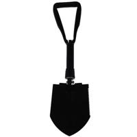 Vouwbare schep Zwart Metaal - thumbnail