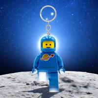 LEGO Light-Up Keychain Astronaut Blue 8 cm - thumbnail