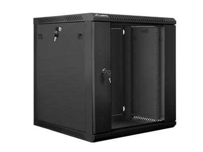 Lanberg WF01-6612-10B rack 12U Wandrek Zwart Lanberg WF01-6612-10B rack 12U Wandrek Zwart