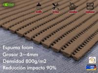 Antislipmat Exma Aqua-Mat Basic Bruin 15 m x 65 cm PVC Multifunctioneel - thumbnail