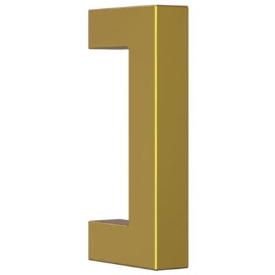 Handvatten 20 st 64 mm roestvrij staal goudkleurig