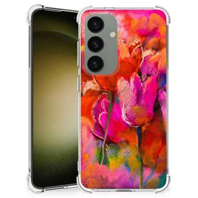 Back Cover Samsung Galaxy S24 Tulips Back Cover Samsung Galaxy S24 Tulips