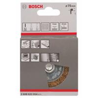 Bosch Accessoires Schijfborstel, vermessingd 75 mm, 0,2 mm, 4500 U/ min, 16 mm 1st - 2608622054 - thumbnail