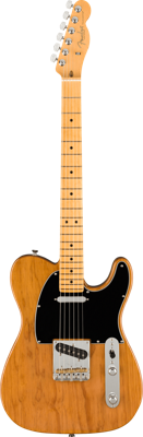 Fender American Professional II Telecaster MN Roasted Pine elektrische gitaar met koffer