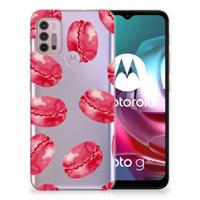 Motorola Moto G30 | G10 | Siliconen Case | Pink Macarons - thumbnail